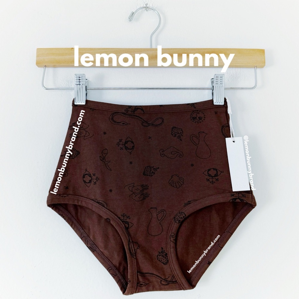 🤎🐍🐚 ARQ Charms Brown Crop Tank & HR Undies Bundle Size XXS Brand New NWT - Picture 11 of 16